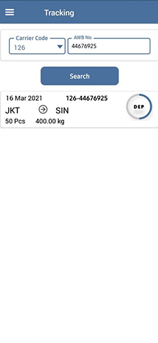 tracking page