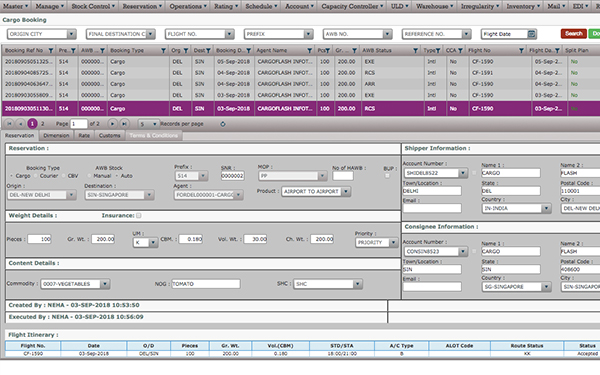  nGen RES Cargo Sales and Reservation System image1