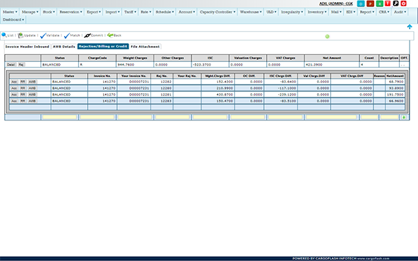 nGen CRA Cargo Revenue Accounting System image2